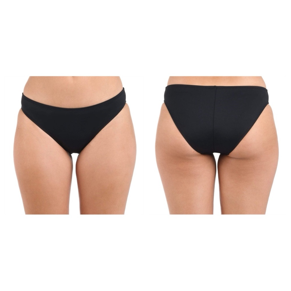 La Blanca Black Bikini Bottoms NWT